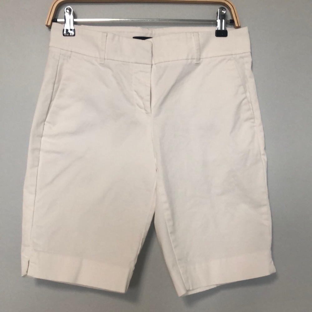 White Bermuda Shorts